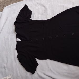 H&M, Black Dress, mini, size XS